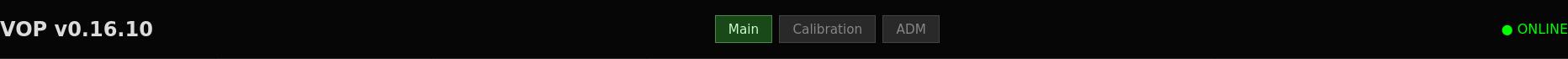 Screenshot of the header