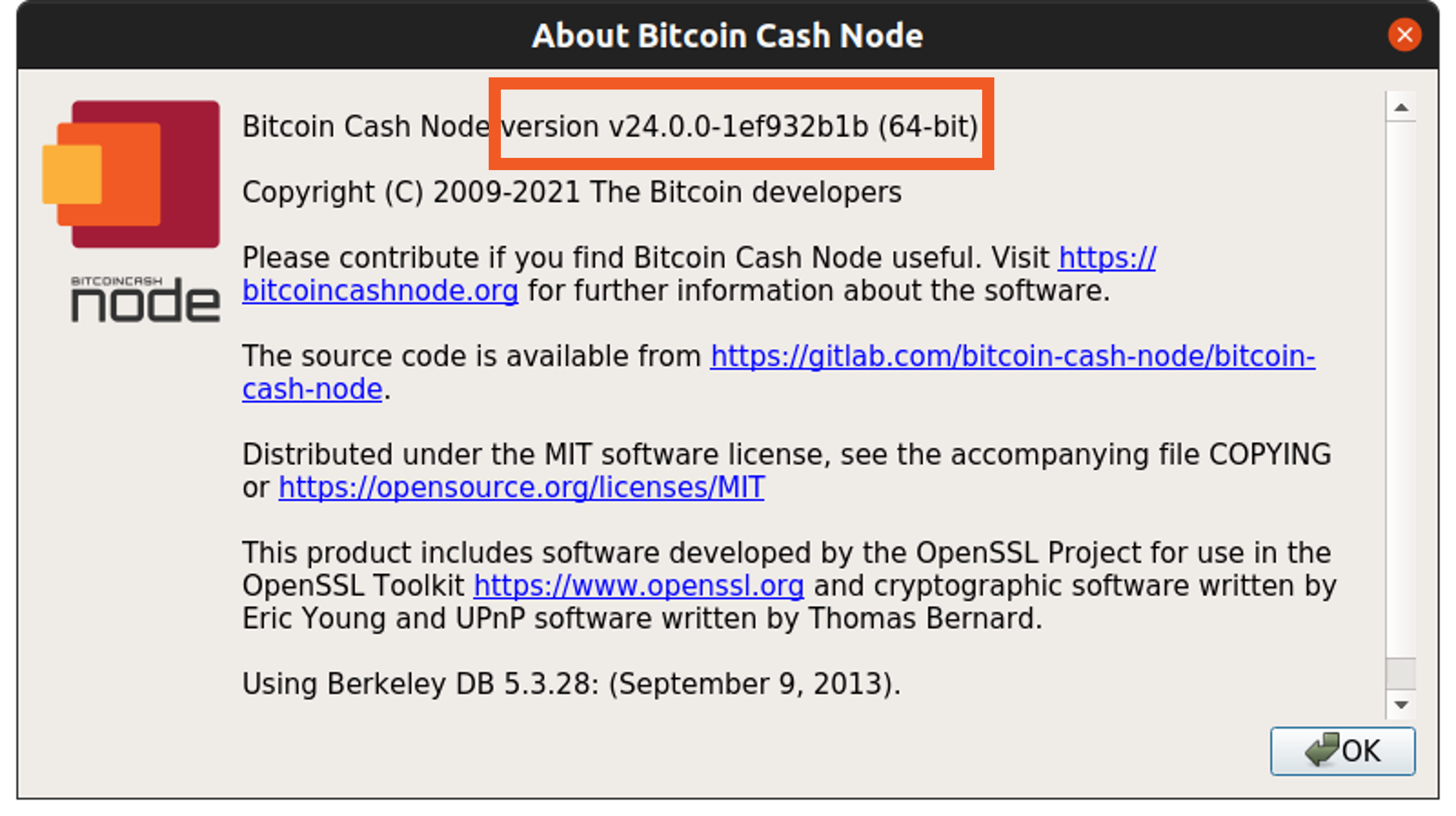 About Bitcoin Cash Node