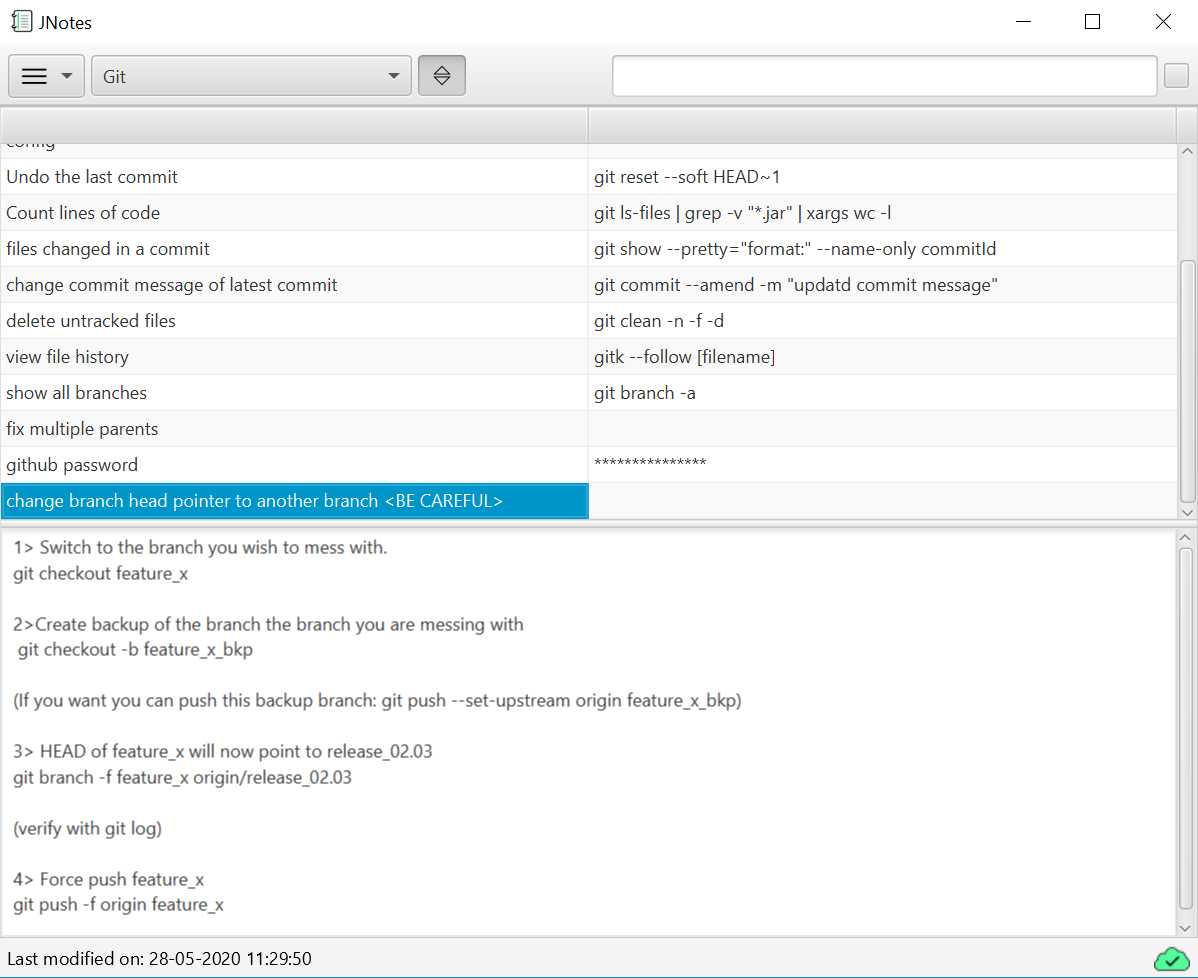 JNotes Windows