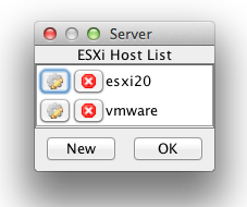Server List Dialog