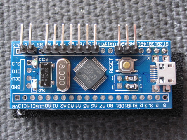 Final adjustments to the STM32 board