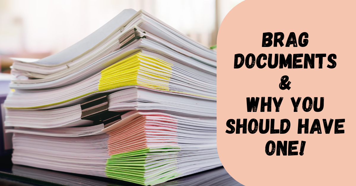 brag documents & why you should have one! banner
