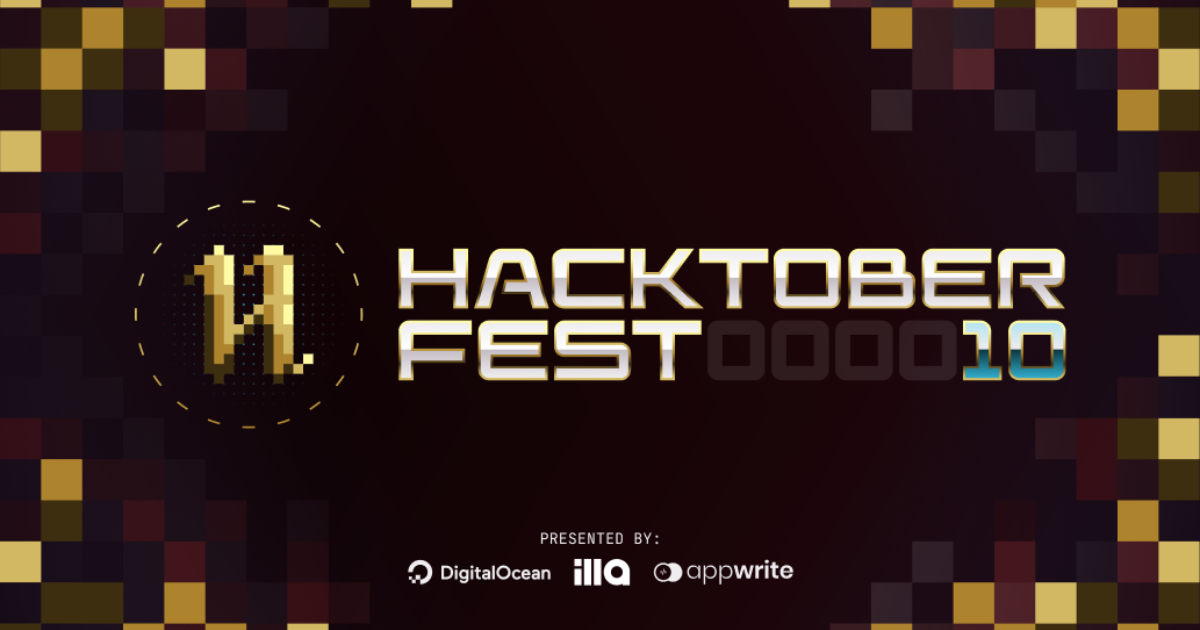 Hacktoberfest and Open Source Banner