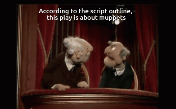 Muppets at the theatre
