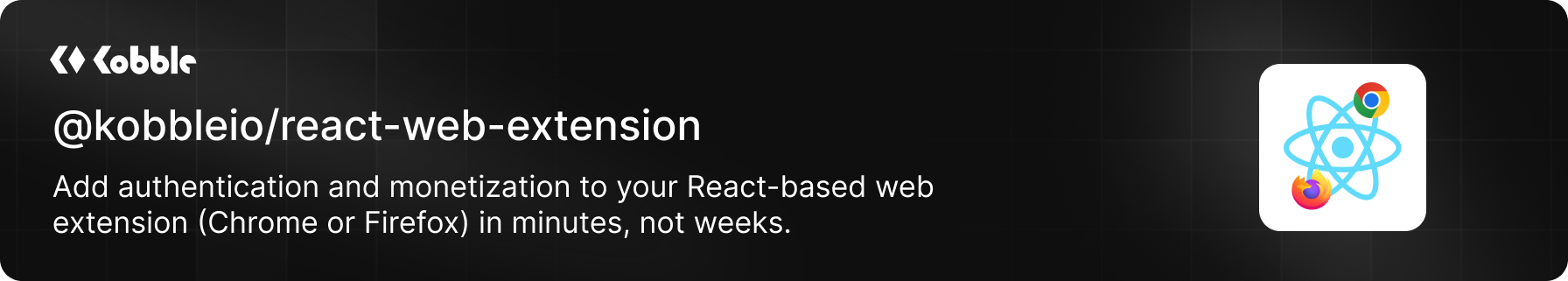 Add authentication and monetization to your Chrome Extension in minutes using Kobble