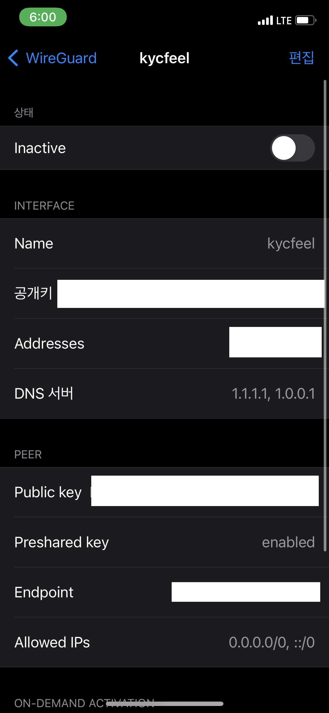 pivpn-wireguard-mobile-connected