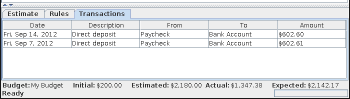 assigned transactions