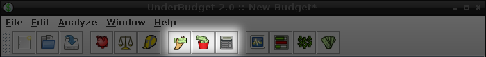 toolbar analysis icons