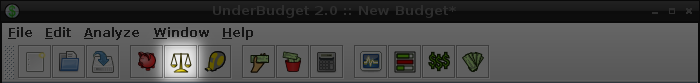 toolbar estimates button