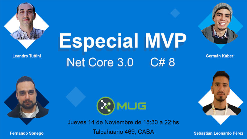 Especial MVP: NET Core 3.0 C# 8
