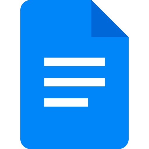 Logo do Google Docs