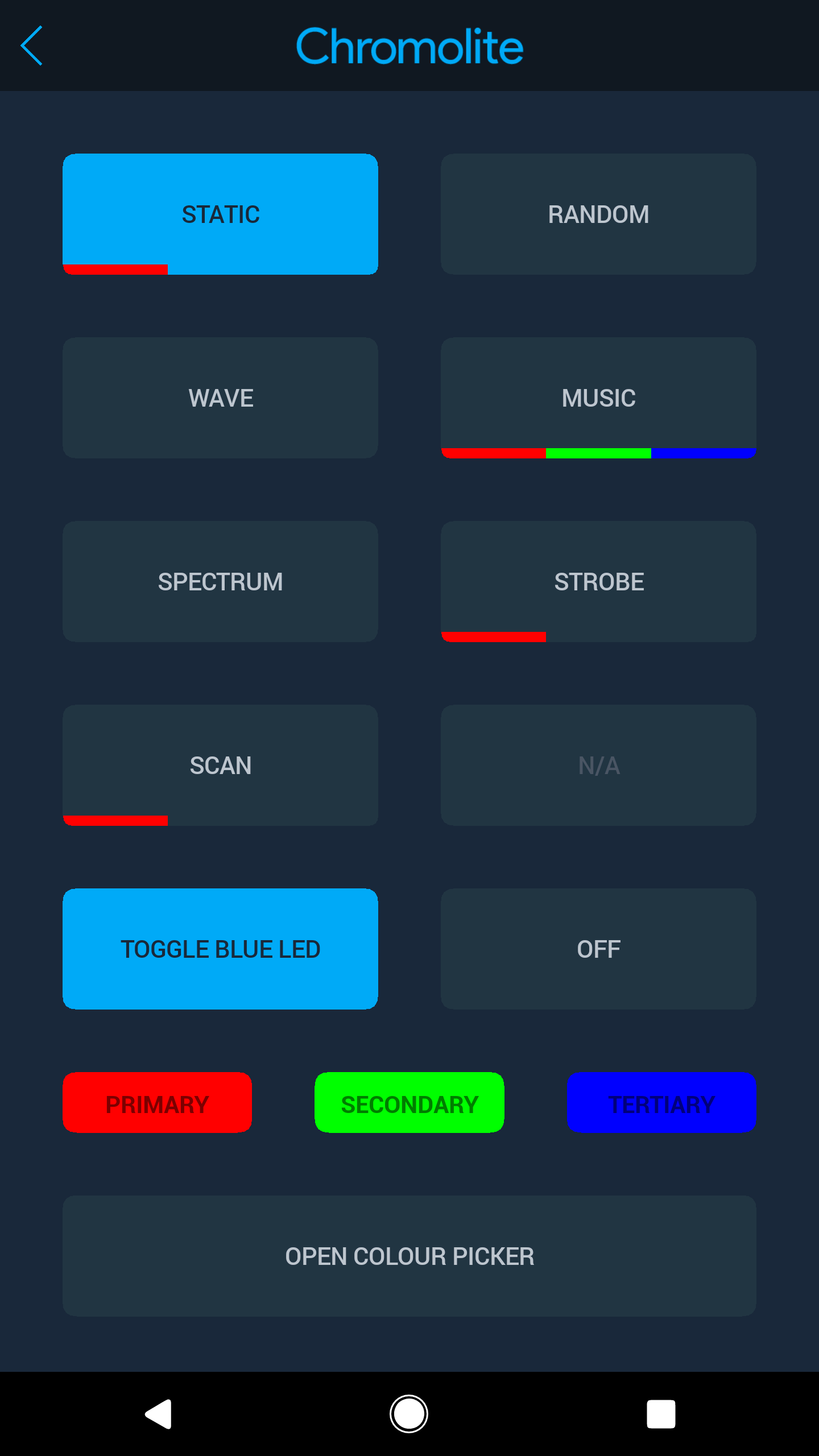 chromolite_android_main_ui.png