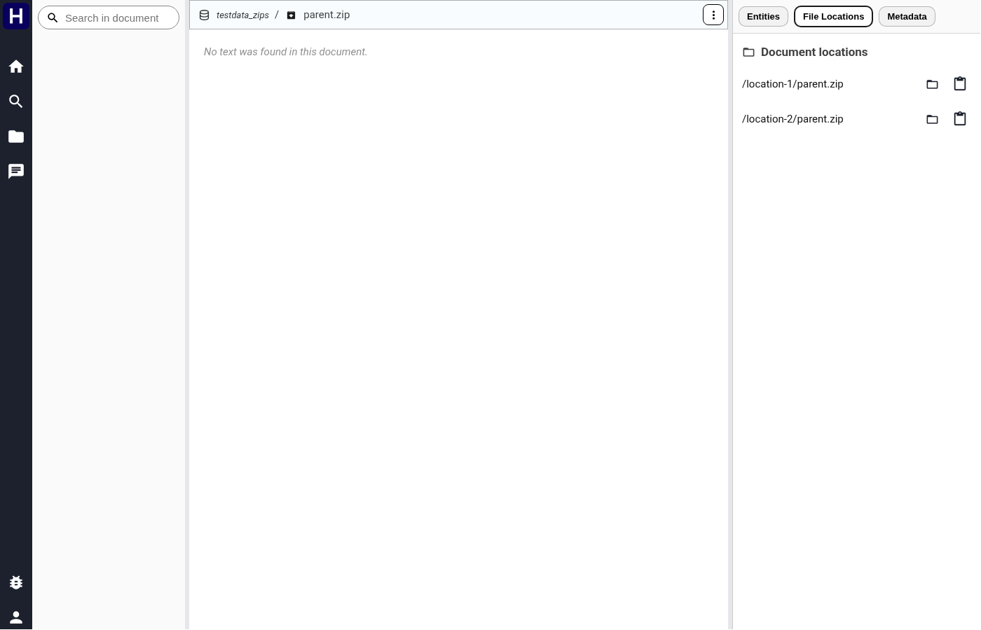 The File locations source