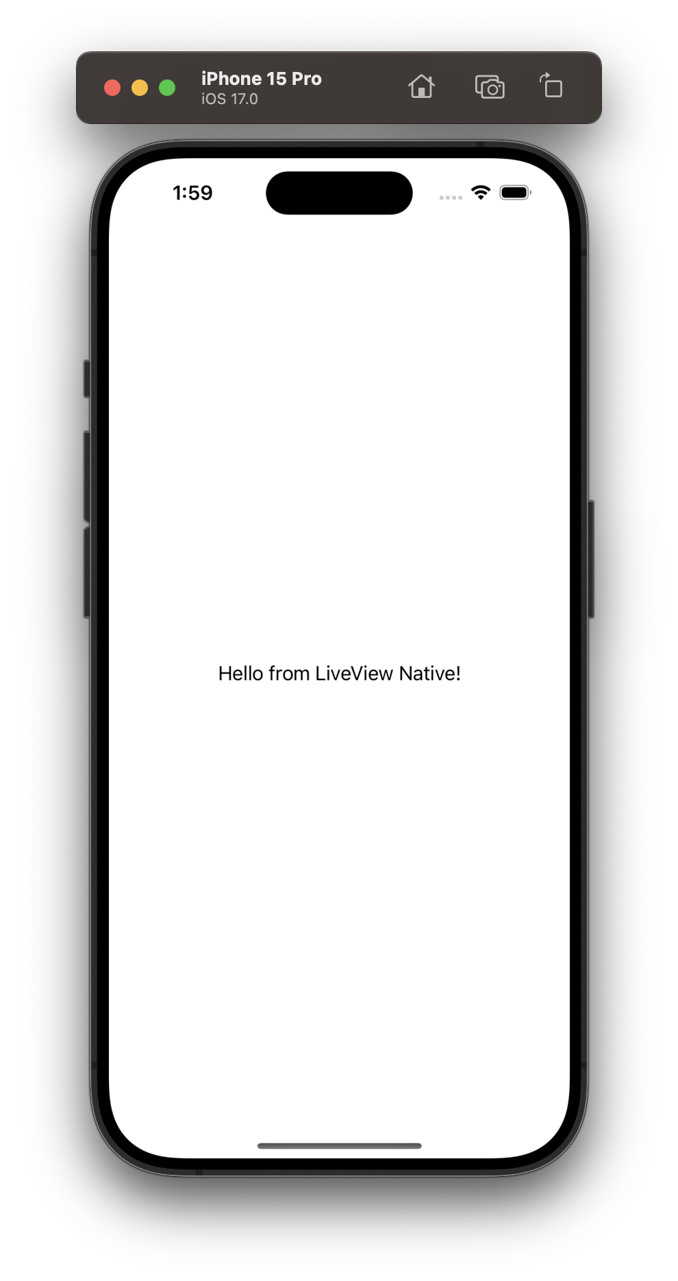 Hello from LiveView Native