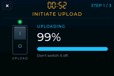 Initiate upload