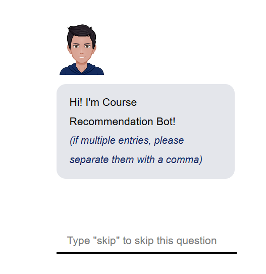AI Course Recommendation Chatbot