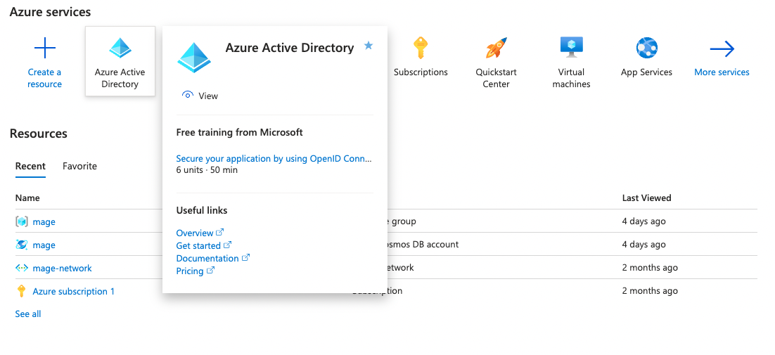 Azure Active Directory
