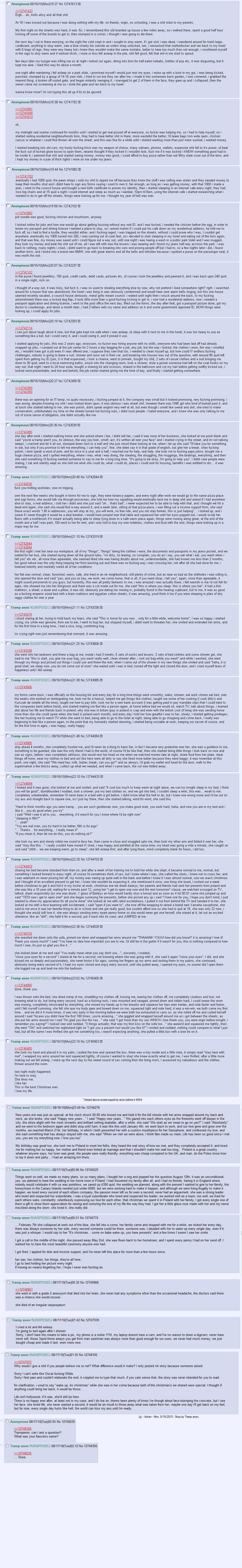 The original posts on 4chan, in image format.