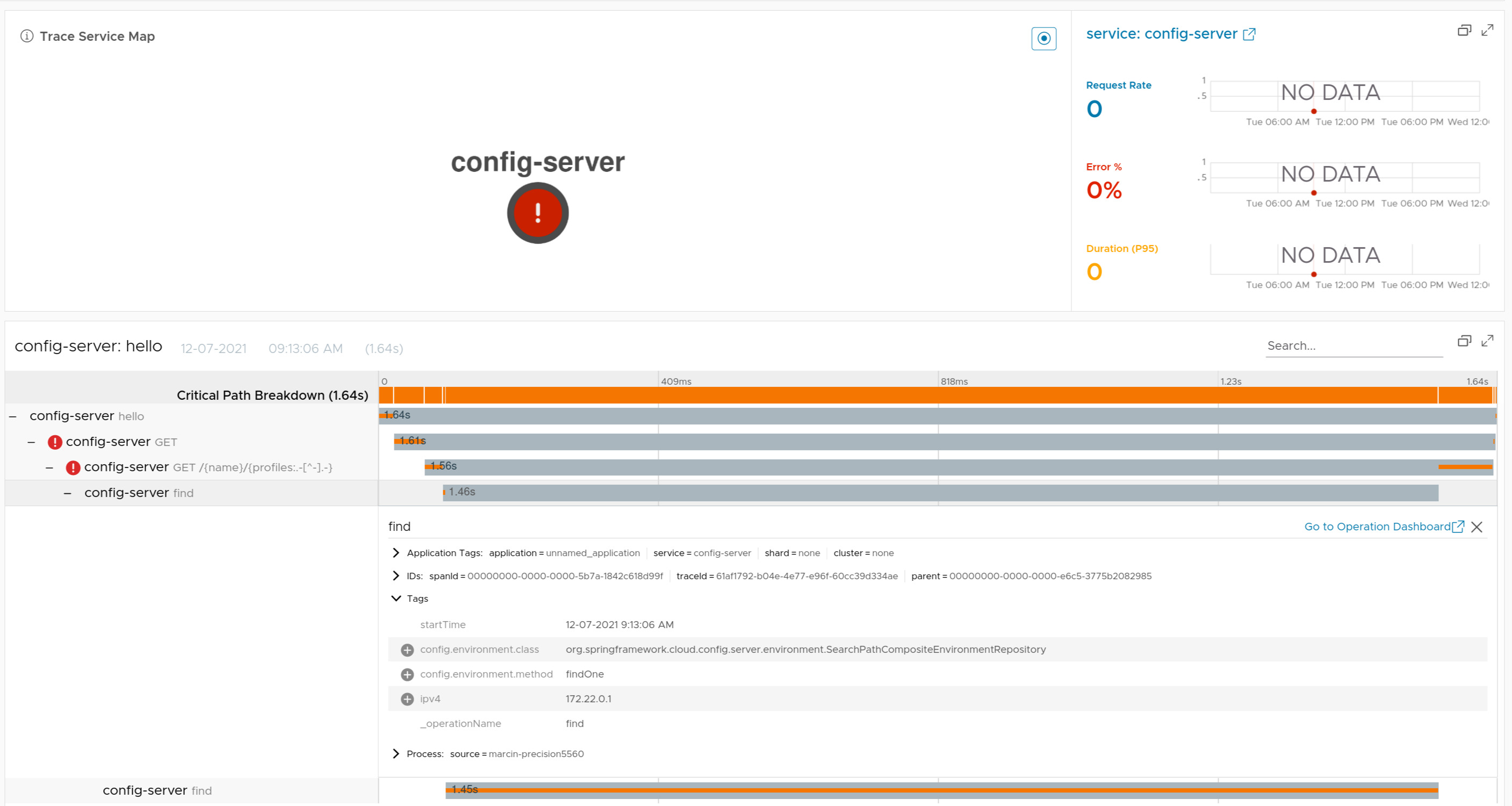 Config Server example
