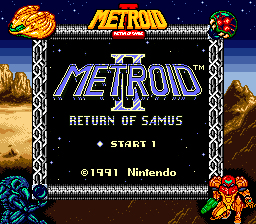 SGB border for Metroid II: Return of Samus