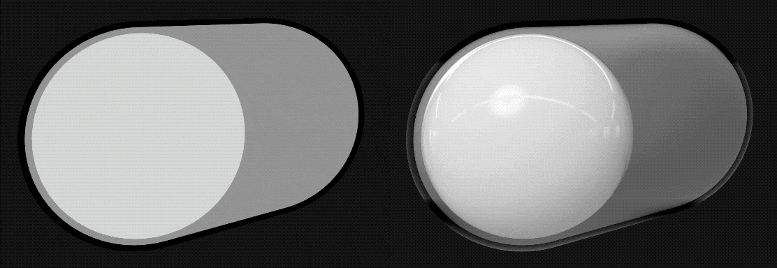 RUISwitches with and without light responsiveness