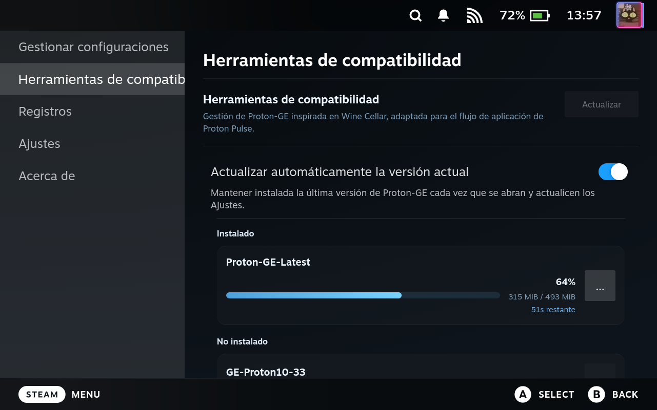 Compatibility Tools Active Install