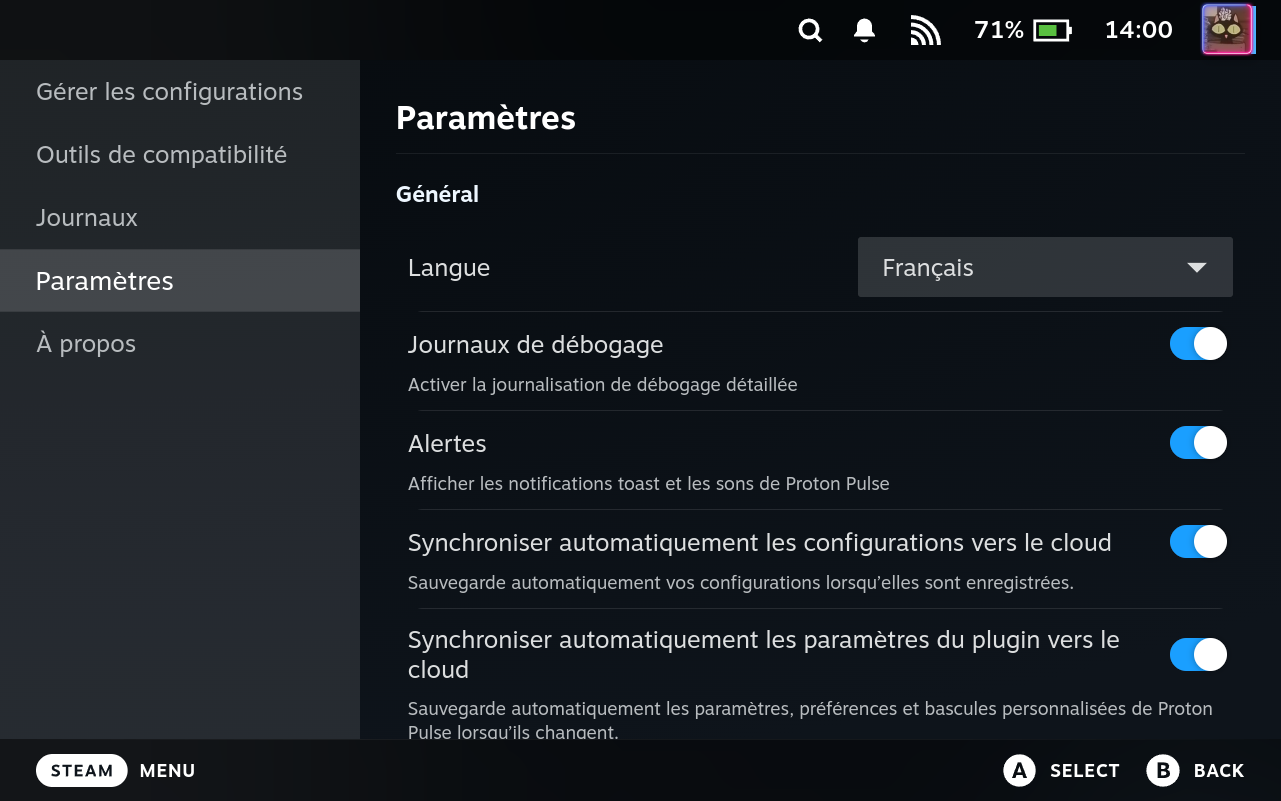 Settings General