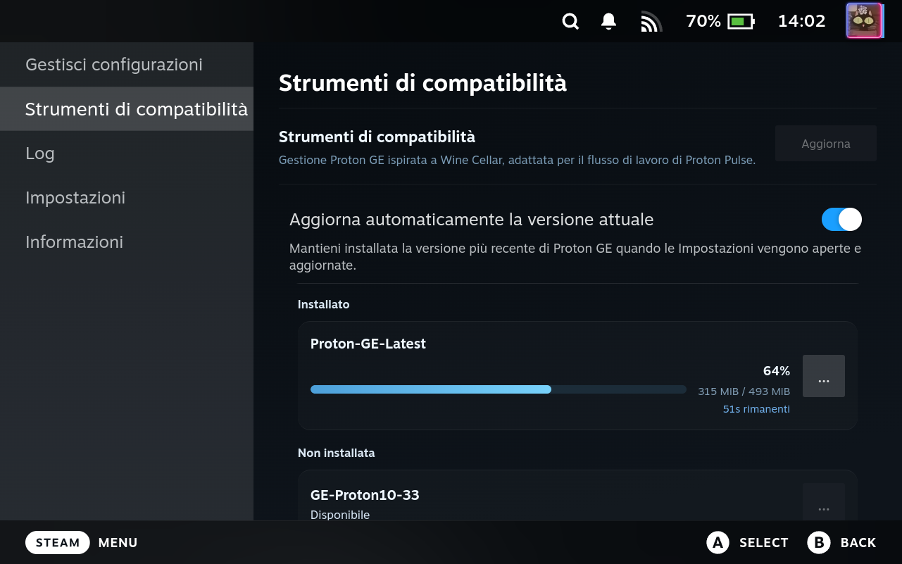 Compatibility Tools Active Install