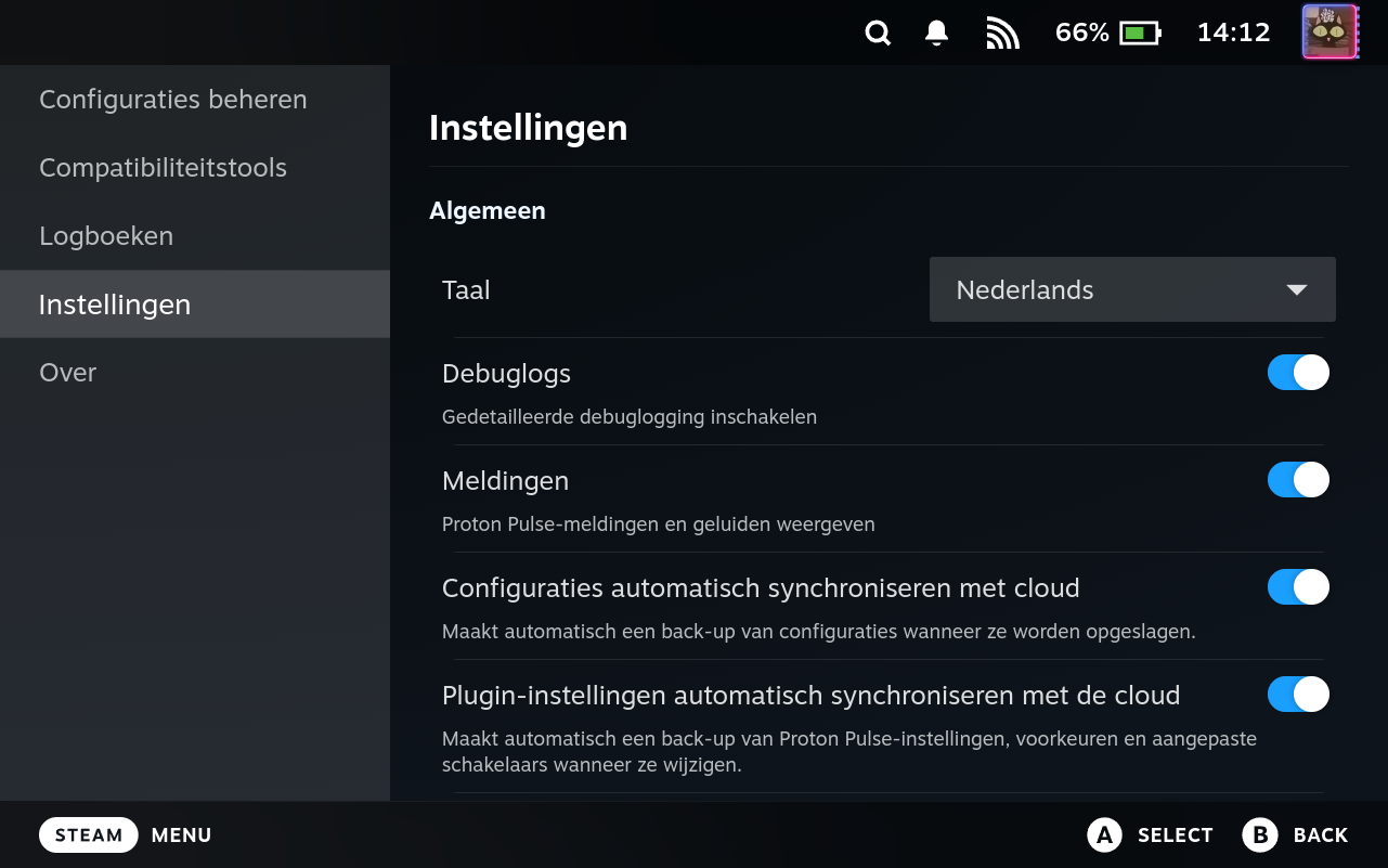 Settings General