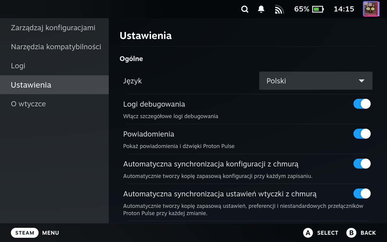 Settings General