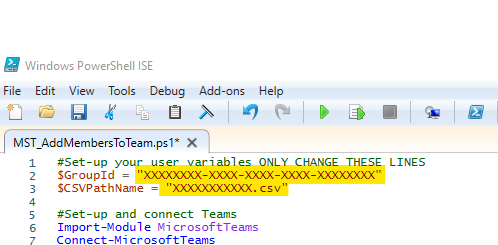 Variables