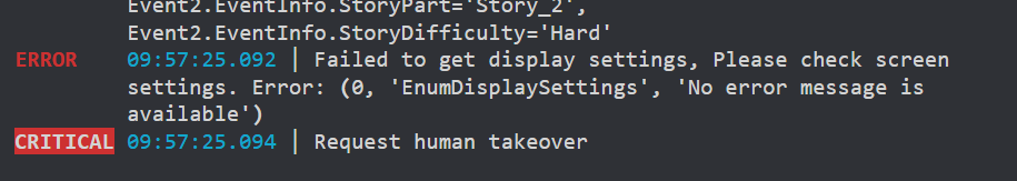 Error 29