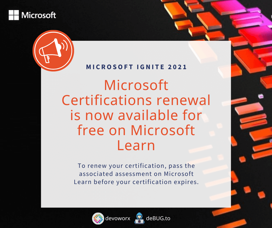 Microsoft Certifications Renewal