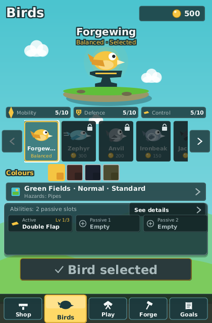The Birds screen
