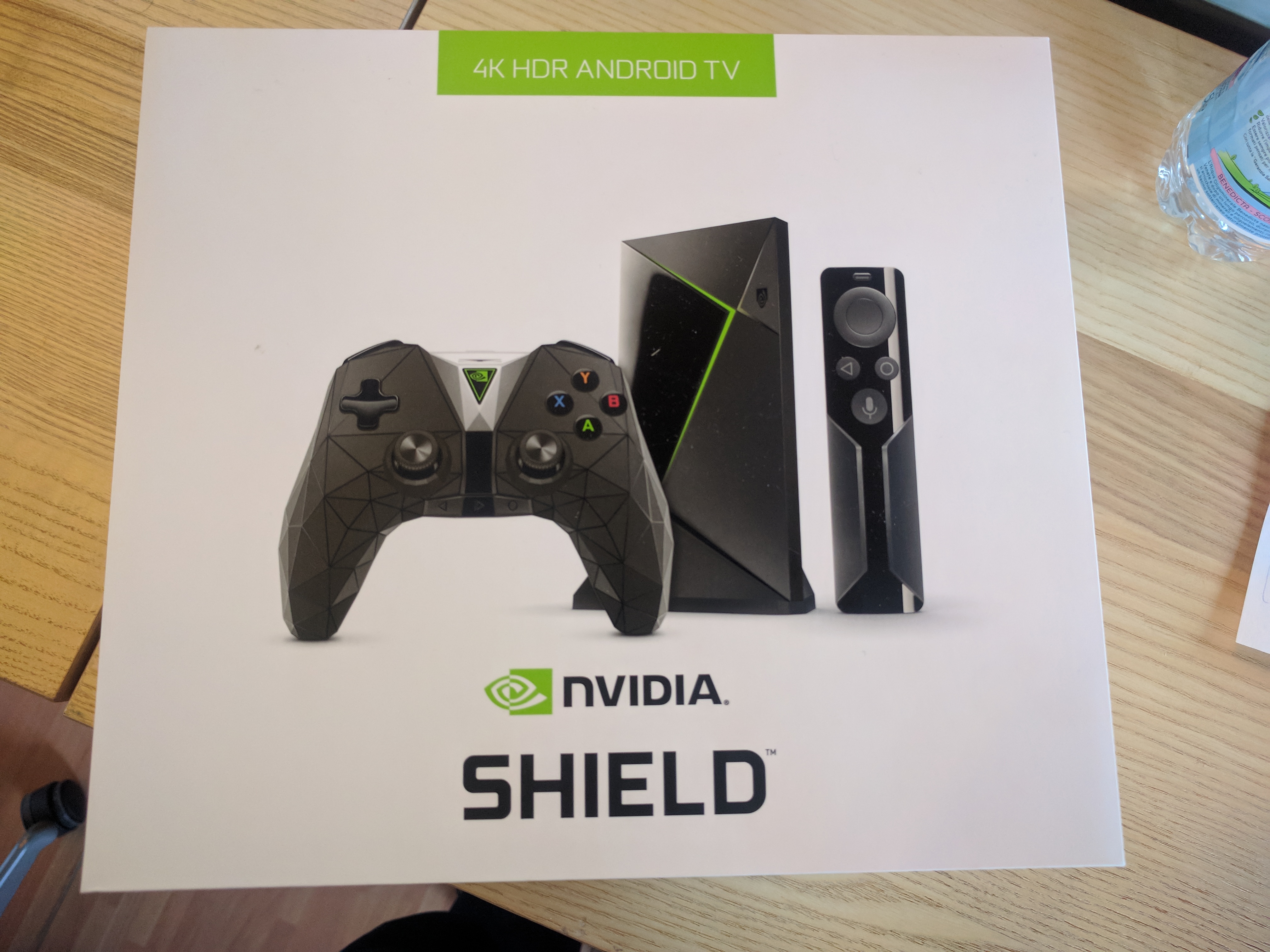 La scatola della Shield TV, appena arrivata!