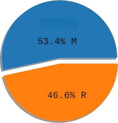 sonar.csv class balance