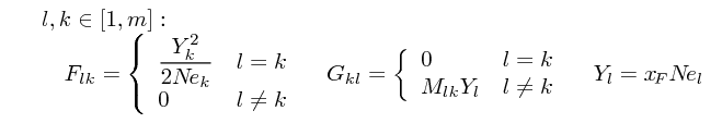 Island Model Equations