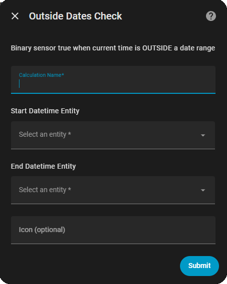 Add Outside Dates