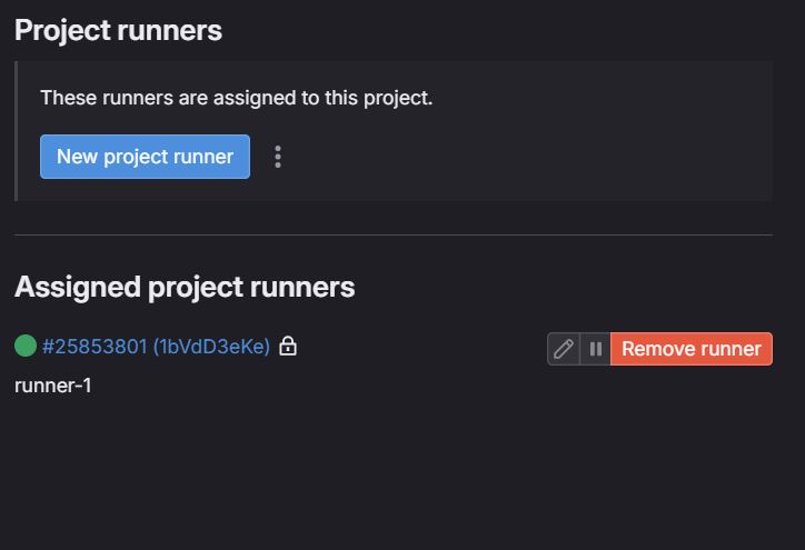 Gitlab Runner Registered