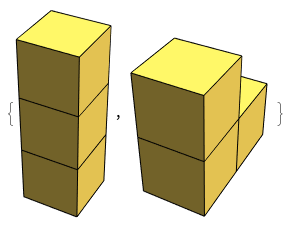 3-cube set