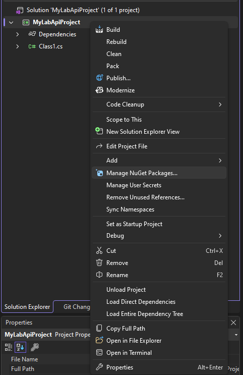 Open NuGet