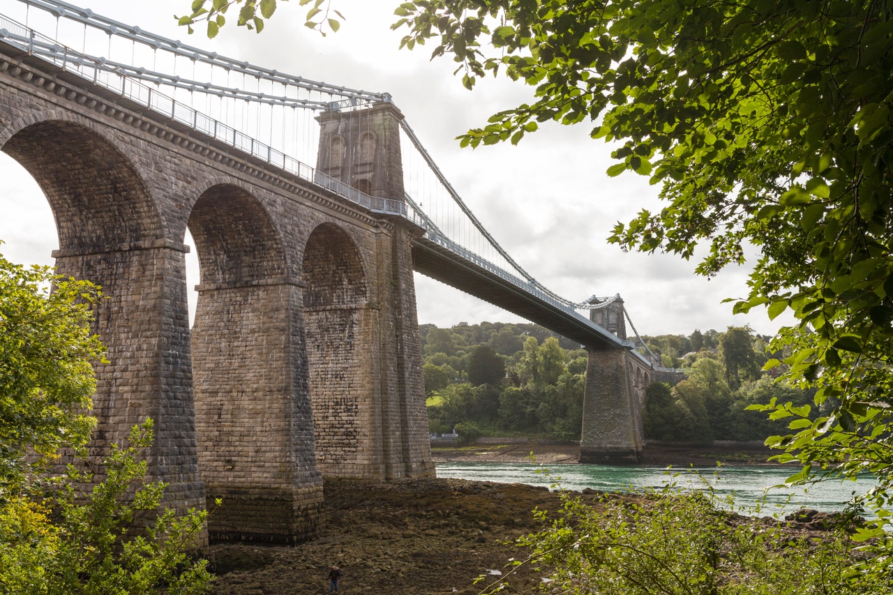 photo showing Menai Bridge in Anglesey