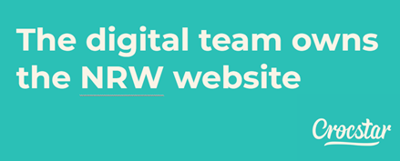 The Digital Team owns the NRW website 