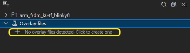 Create overlay prompt