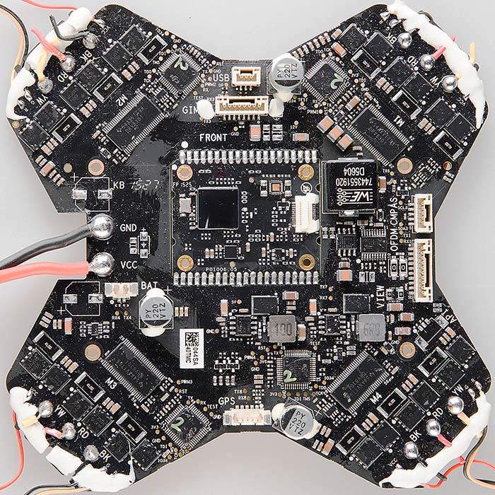 P3X ESC center board v7 with MC top