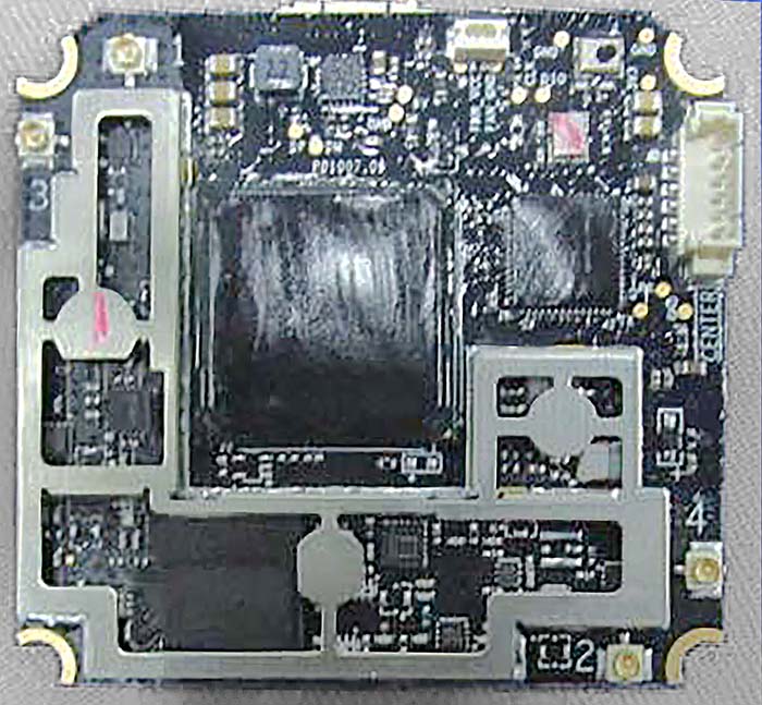 P3X OFDM Receiver board v6 B top