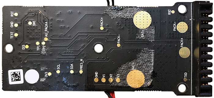 WM220 Battery Intelligent board v6 B bottom
