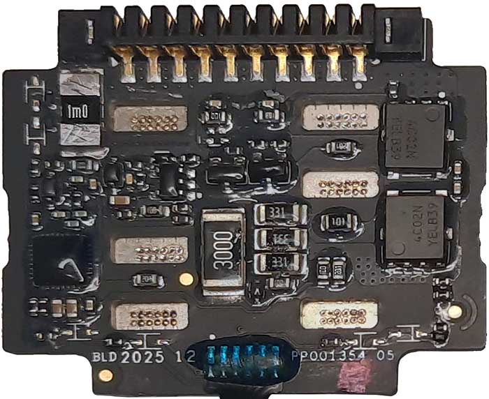 WM231 Battery Intelligent board v5 A top