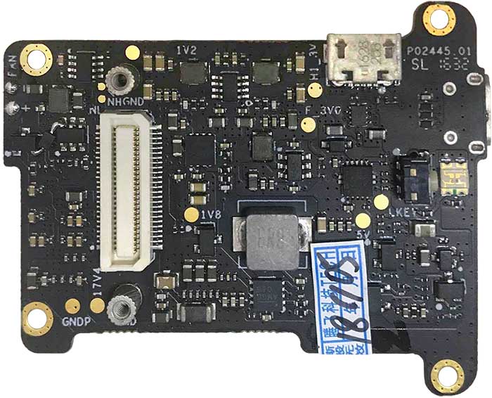 WM331 Gibal Power-SD-PTZ board v1 A top