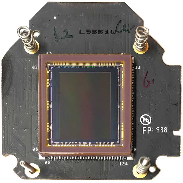 WM610 X5 Camera Sensor board v2 A top